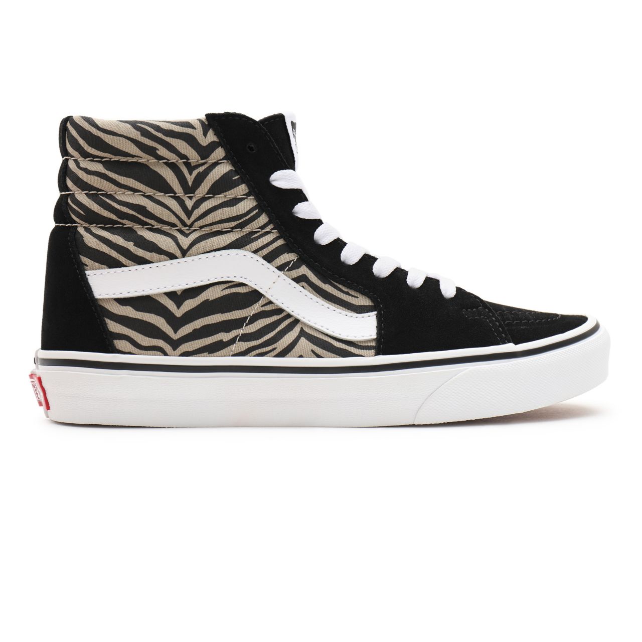 Vans Safari Multi Sk8-Hi Black Classic Womens - (Safari Multi) mix/true white VN0A32QG9XB Shoes