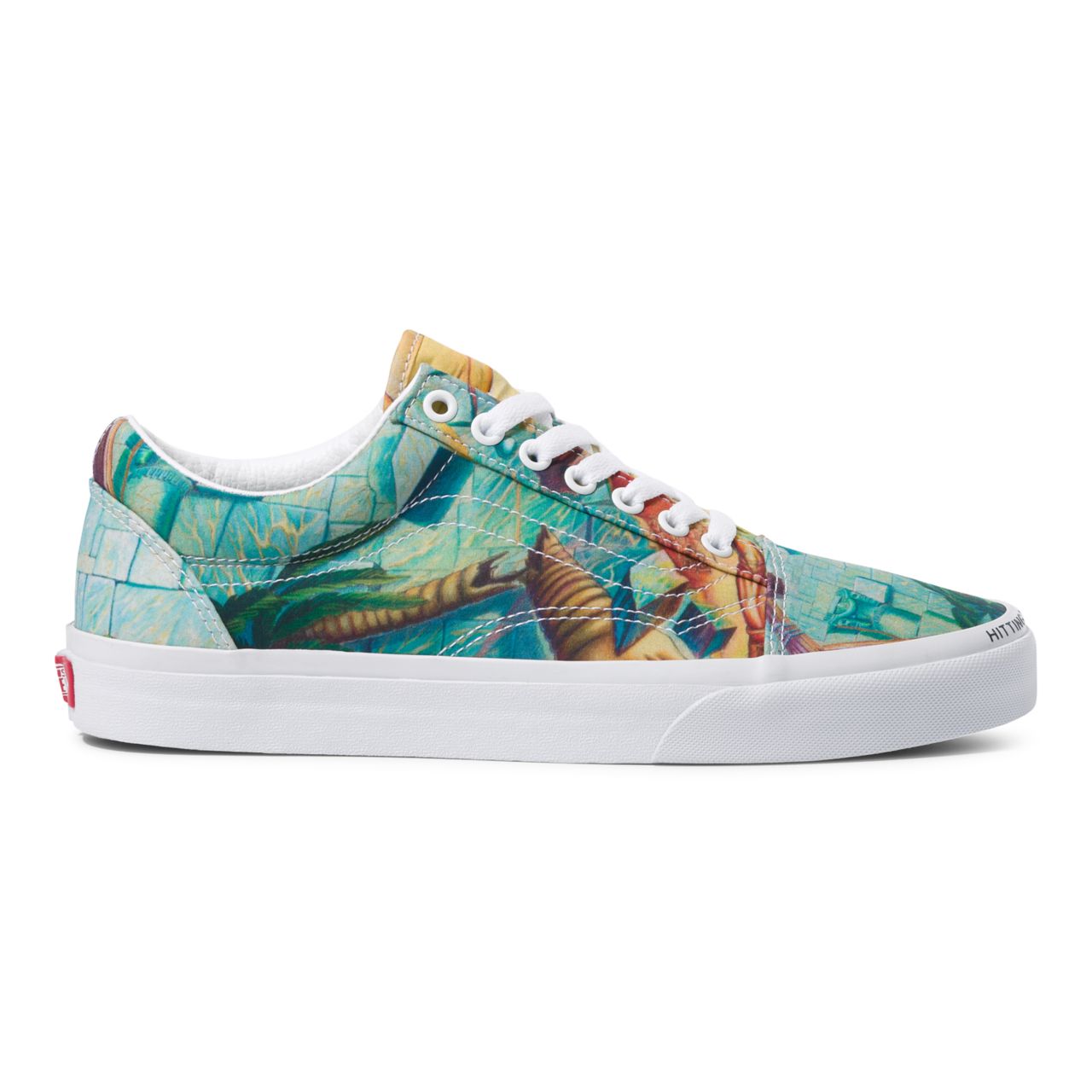 Vans X MOCA Judy Baca Old Skool Multicolour Classic Womens - (Moca) Judy Baca VN0A5KRFYQ8 Shoes