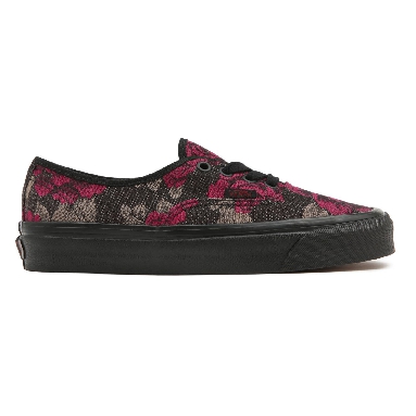 Vans Anaheim Factory Authentic 44 DX Black Classic Womens - (Anaheim Factory) Roses/Black VN0A5KX48FH Shoes