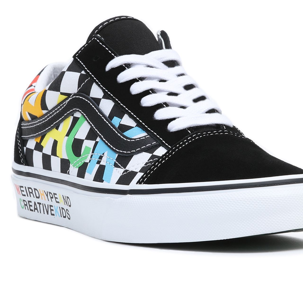 Vans x Tierra Whack Old Skool White Classic Womens - (Tierra Whack)/True White VN0A7Q2JBC8 Shoes