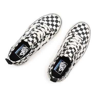 Vans Checkerboard Sentry Old Skool Wc White Classic Womens - (Checkerboard) Marshmallow/Black VN0A5KR3Q4O Shoes