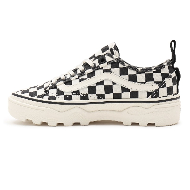 Vans Checkerboard Sentry Old Skool Wc White Classic Womens - (Checkerboard) Marshmallow/Black VN0A5KR3Q4O Shoes