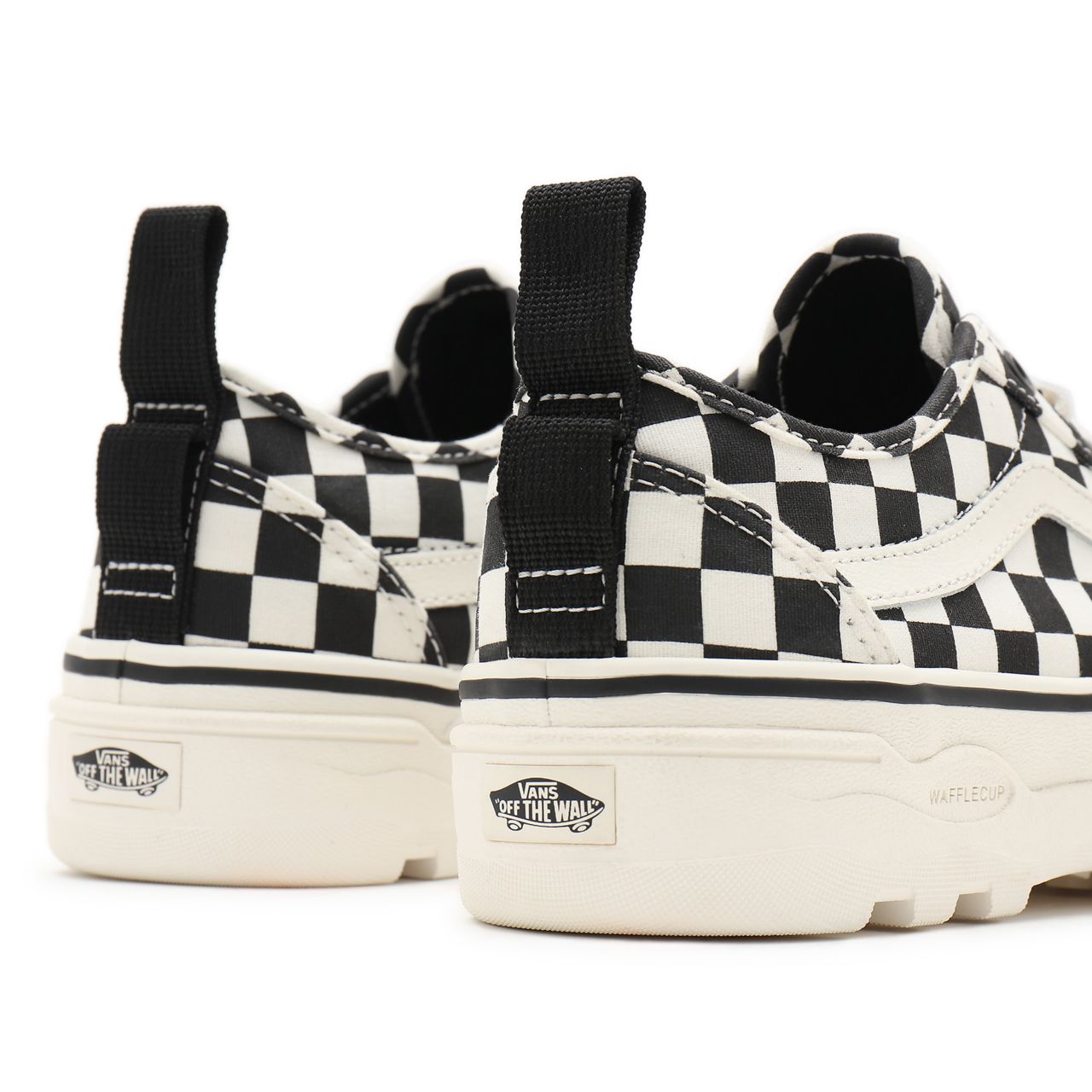 Vans Checkerboard Sentry Old Skool Wc White Classic Womens - (Checkerboard) Marshmallow/Black VN0A5KR3Q4O Shoes