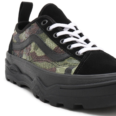 Vans Snake Camo Sentry Old Skool Wc Black Classic Womens - (Snake Camo) woodland/black VN0A5KR3A0V Shoes