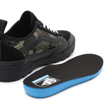 Vans Snake Camo Sentry Old Skool Wc Black Classic Womens - (Snake Camo) woodland/black VN0A5KR3A0V Shoes