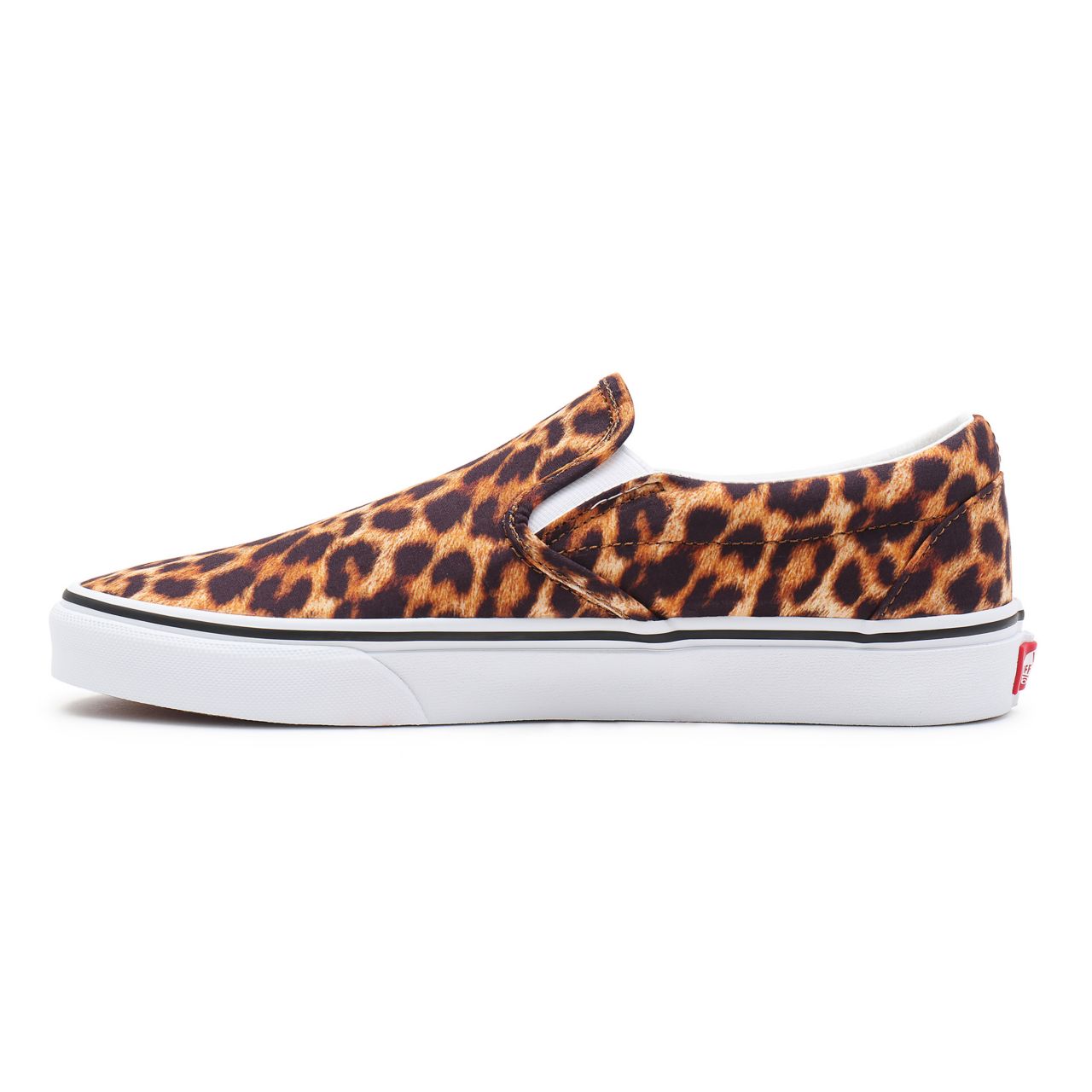 Vans Leopard Classic Slip-On Black Classic Womens - (Leopard) Black/True White VN0A5AO83I6 Shoes