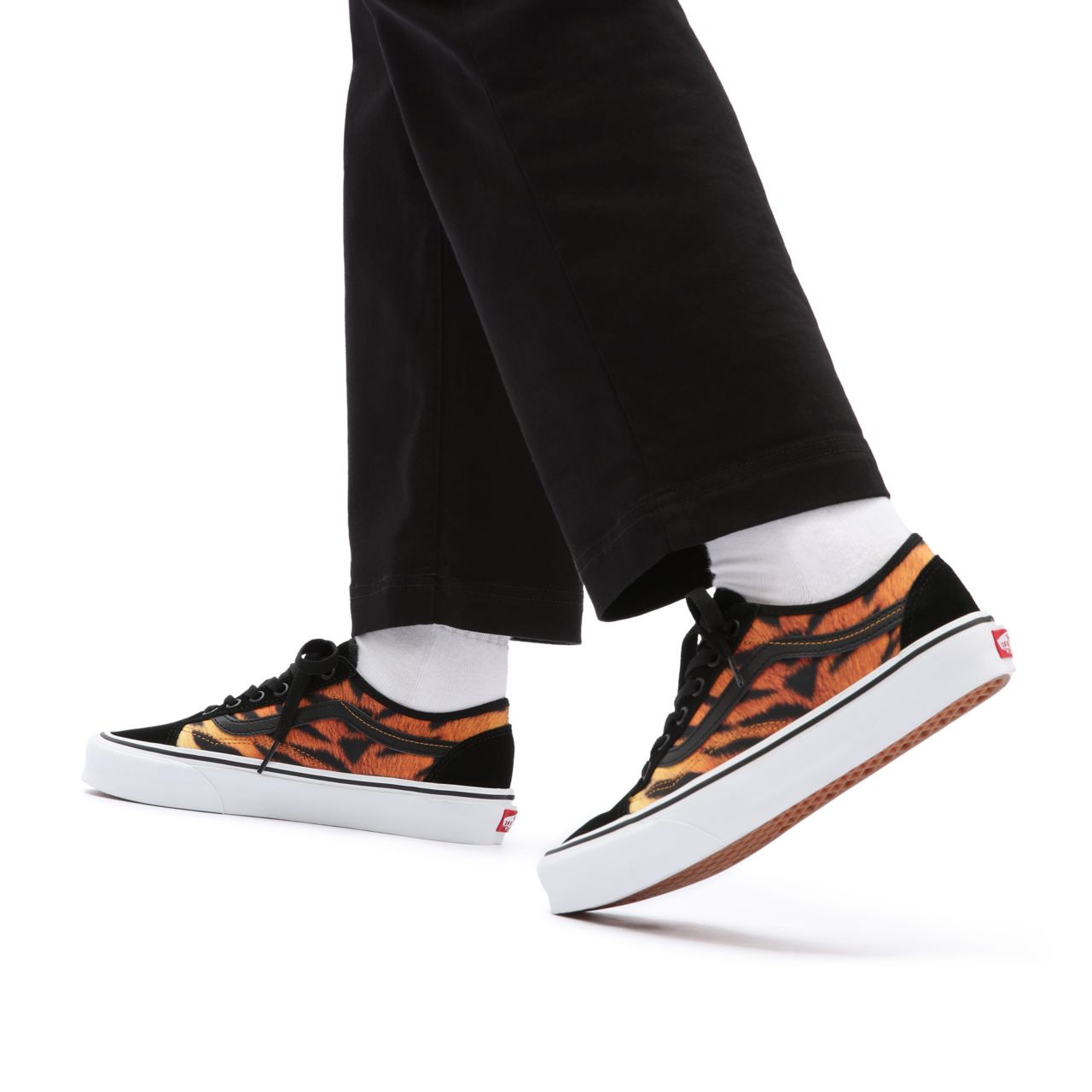 Vans Old Skool Tapered Orange Classic Womens - Tiger/True White VN0A54F48WP Shoes