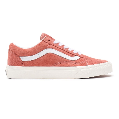 Vans Pig Suede Old Skool Pink Classic Womens - (Pig Suede) terra cotta/snow white VN0A38G19GA Shoes