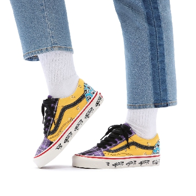 Vans Anaheim Factory Old Skool 36 DX Multicolour Classic Womens - (Anaheim Factory) Og Multi/Sidewall VN0A54F391A Shoes