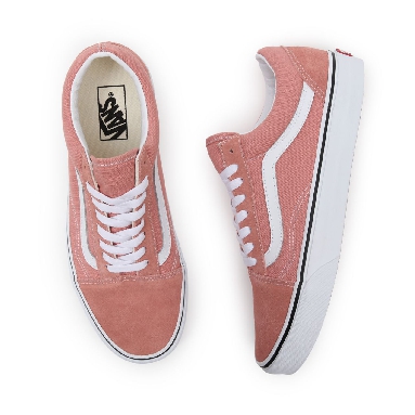 Vans Old Skool Pink Classic Womens - Rose Dawn/True White VN0A38G11UL Shoes