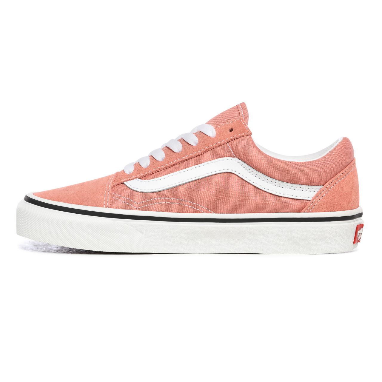 Vans Old Skool Pink Classic Womens - Rose Dawn/True White VN0A38G11UL Shoes