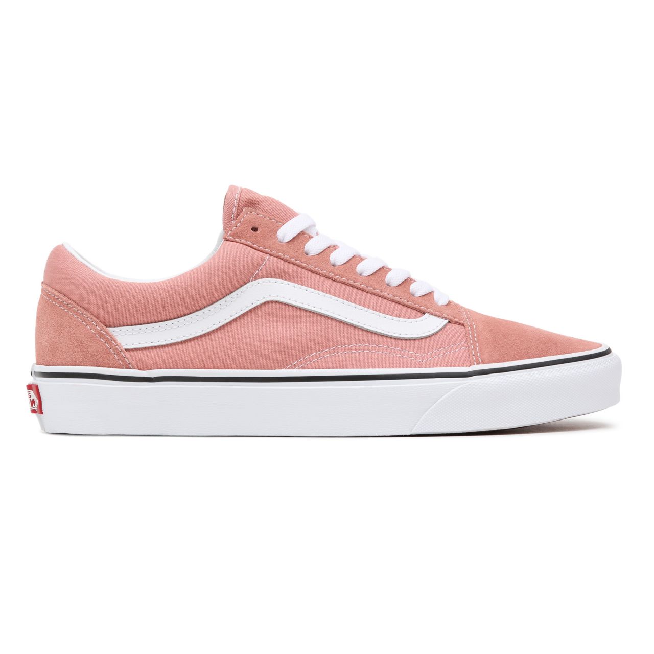 Vans Old Skool Pink Classic Womens - Rose Dawn/True White VN0A38G11UL Shoes