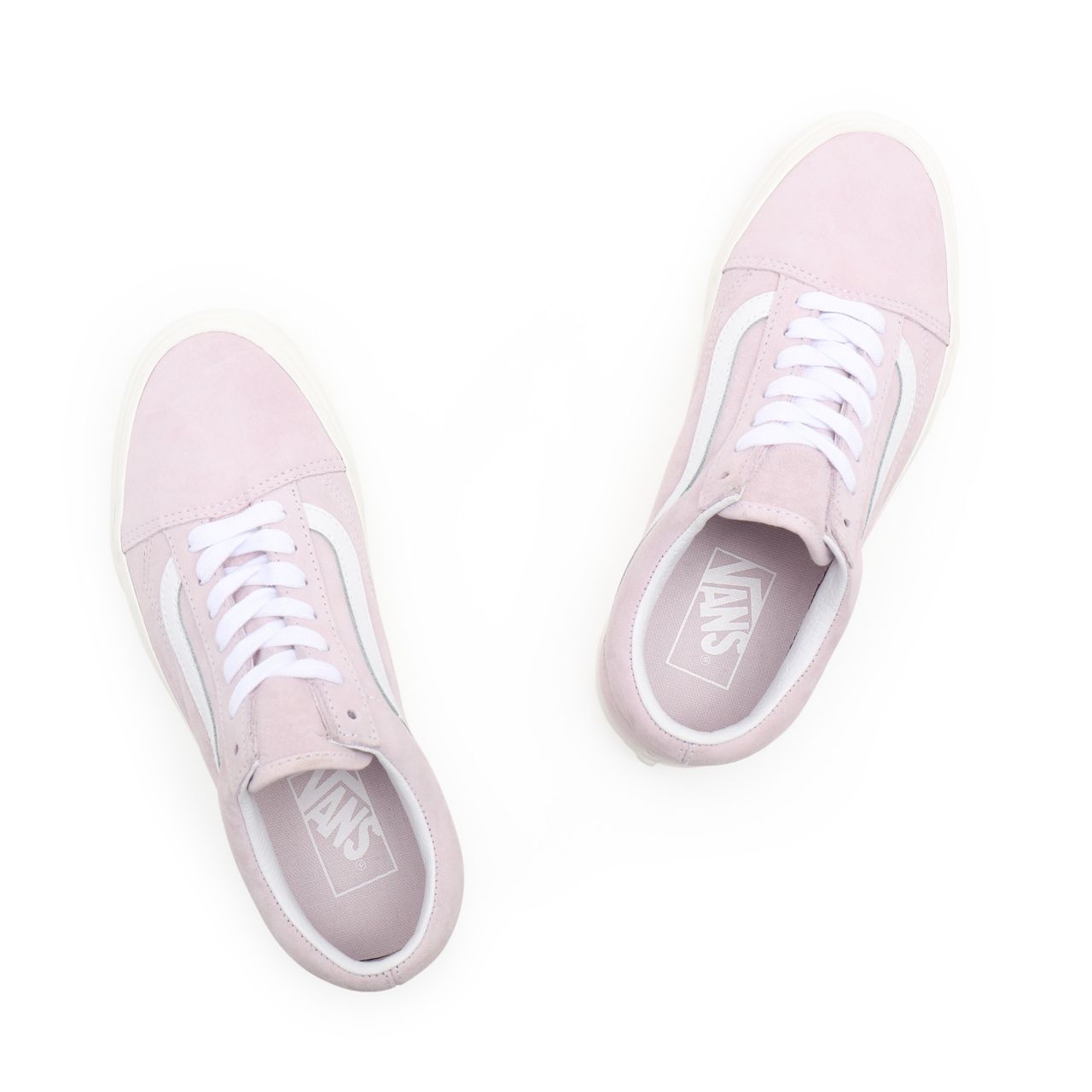 Vans Pig Suede Old Skool Pink Classic Womens - (Pig Suede) orchid ice/snow white VN0A38G19G4 Shoes