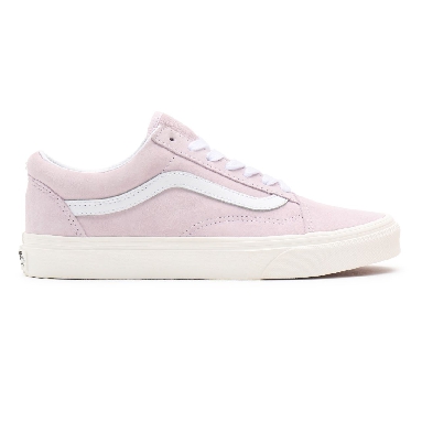 Vans Pig Suede Old Skool Pink Classic Womens - (Pig Suede) orchid ice/snow white VN0A38G19G4 Shoes