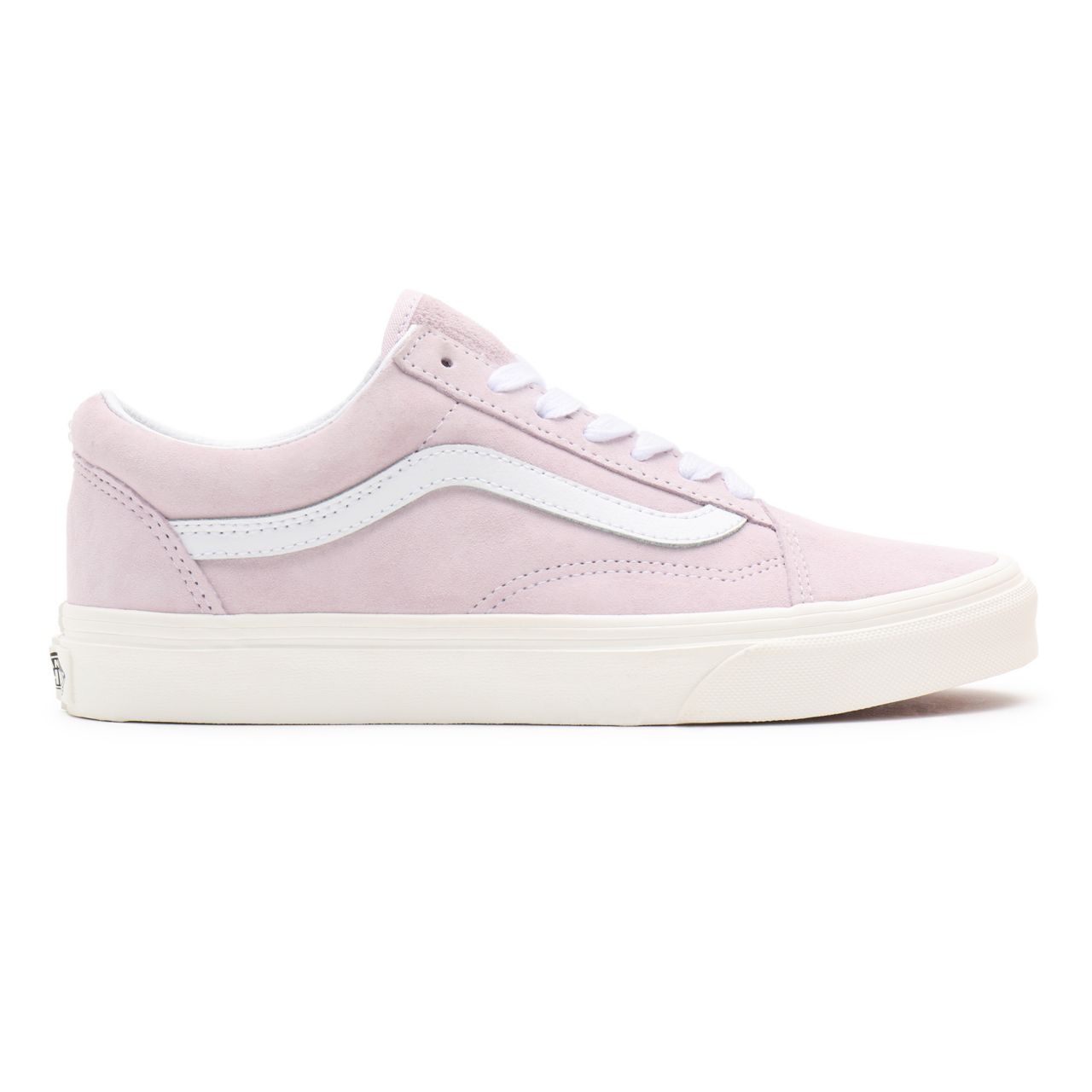 Vans Pig Suede Old Skool Pink Classic Womens - (Pig Suede) orchid ice/snow white VN0A38G19G4 Shoes