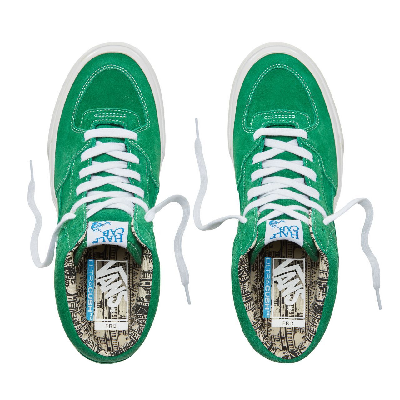 Vans Ray Barbee Half Cab Pro Classic Mens Womens - (Ray Barbee) Og Emerald VA38CPU1R Shoes