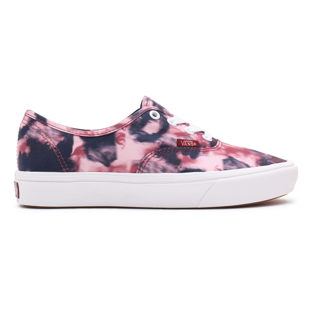 Vans Grunge Wash ComfyCush Authentic Pink Classic Womens - (Grunge Wash) multi/tie-dye VN0A3WM79JZ Shoes