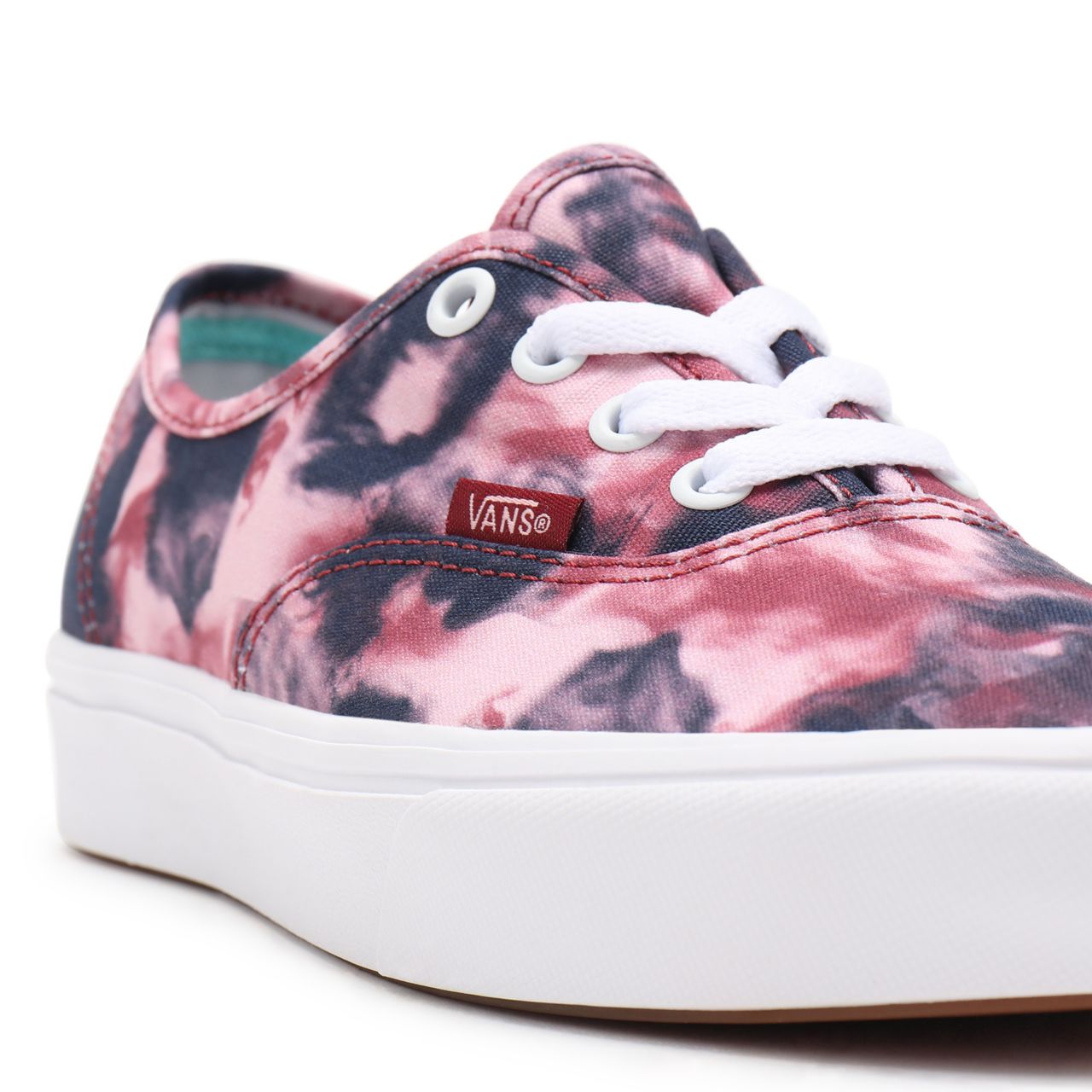 Vans Grunge Wash ComfyCush Authentic Pink Classic Womens - (Grunge Wash) multi/tie-dye VN0A3WM79JZ Shoes