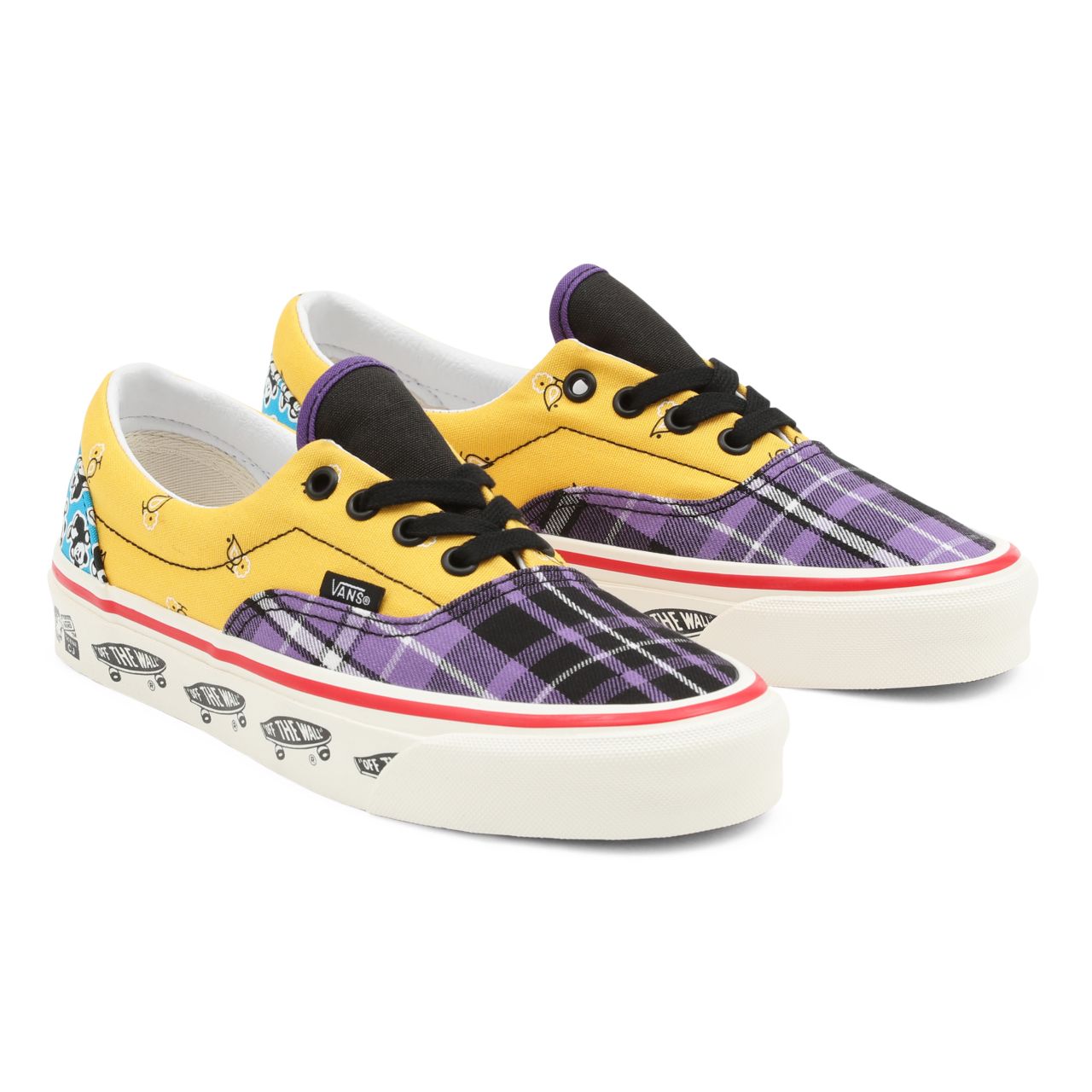 Vans Anaheim Factory Era 95 DX Multicolour Classic Womens - (Anaheim Factory) Og Multi/Sidewall VN0A2RR191A Shoes