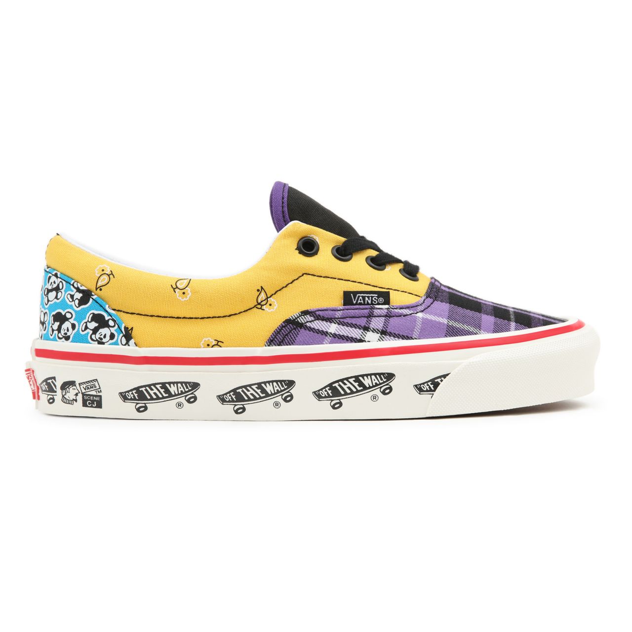 Vans Anaheim Factory Era 95 DX Multicolour Classic Womens - (Anaheim Factory) Og Multi/Sidewall VN0A2RR191A Shoes