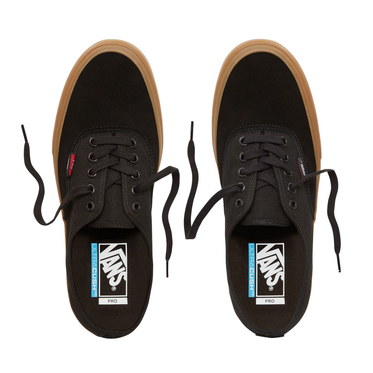 Vans Authentic Pro Classic Mens Womens - Black/Classic Gum V00Q0DDUM Shoes