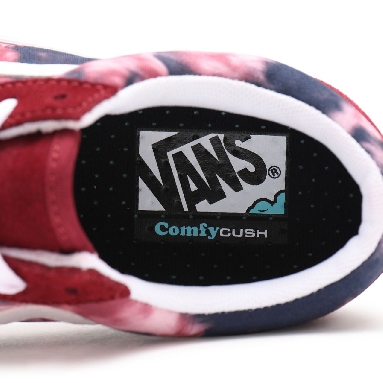 Vans Grunge Wash ComfyCush Old Skool Pink Classic Womens - (Grunge Wash) multi/tie-dye VN0A5DYC9JZ Shoes