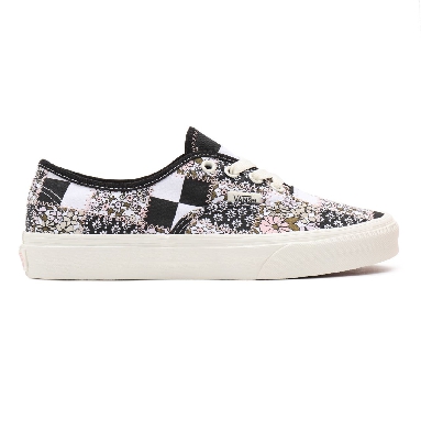 Vans Patchwork Floral Authentic Multicolour Classic Womens - (Patchwork Floral) multi/marshmallow VN0A5HZS9FY Shoes