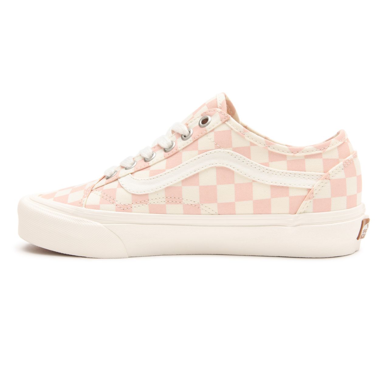 Vans Eco Theory Old Skool Tapered Pink Classic Womens - (Eco Theory) peachy keen/natural VN0A54F49FP Shoes