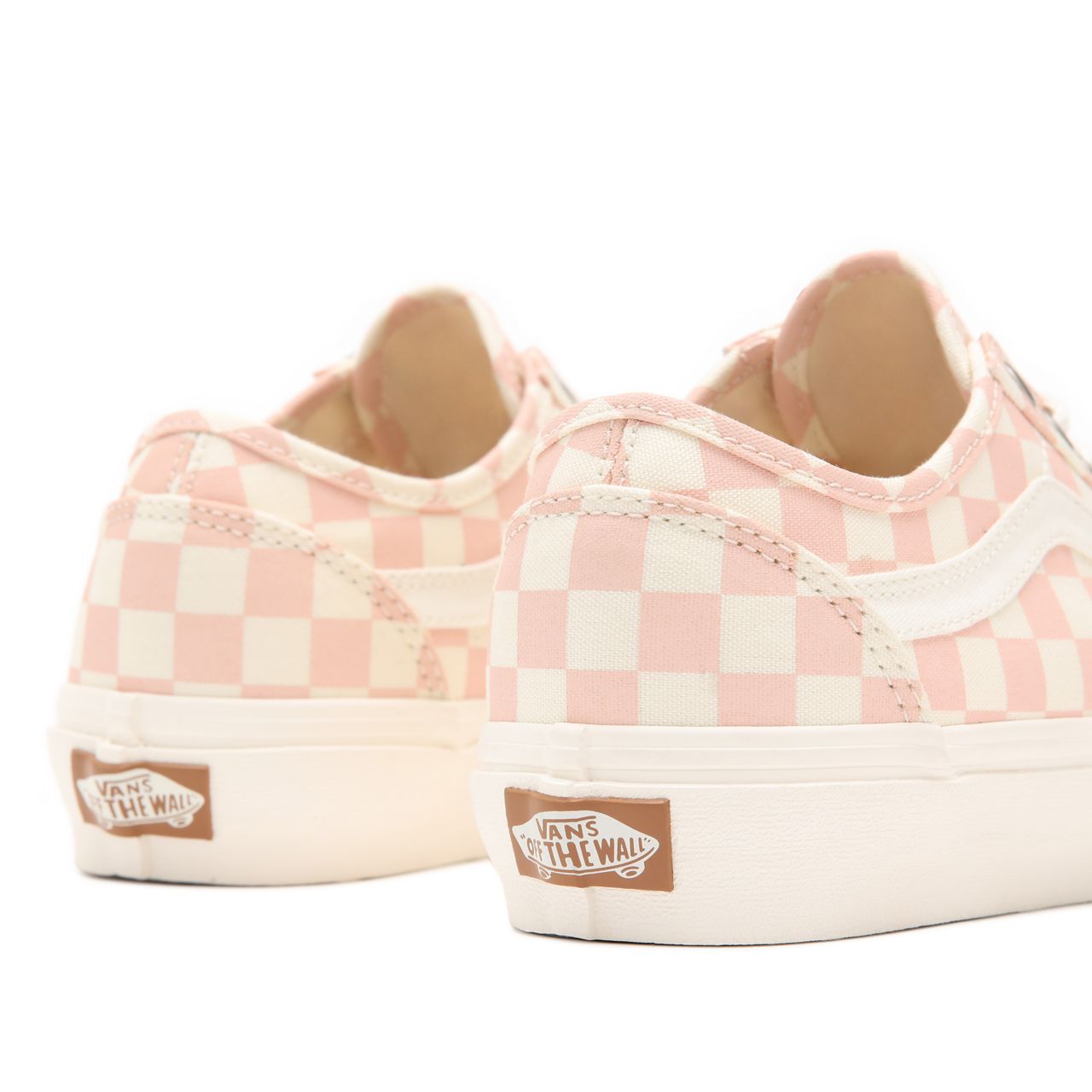 Vans Eco Theory Old Skool Tapered Pink Classic Womens - (Eco Theory) peachy keen/natural VN0A54F49FP Shoes