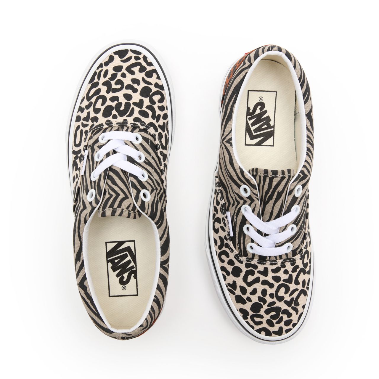 Vans Safari Multi Era Black Classic Womens - (Safari Multi) sandshell/true white VN0A54F19M7 Shoes