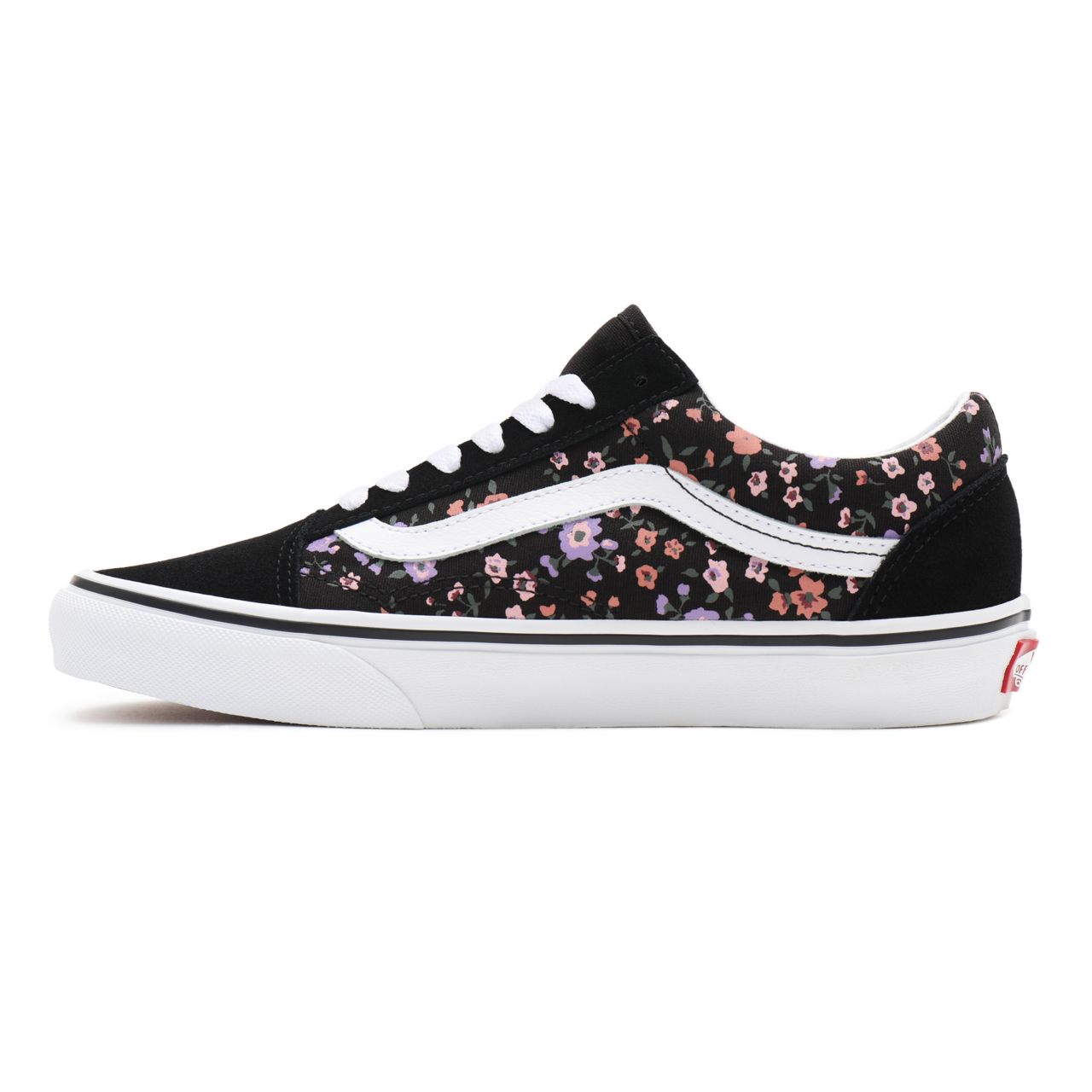 Vans Floral Old Skool Black Classic Womens - (Floral) covered ditsy/true white VN0A38G19HS Shoes