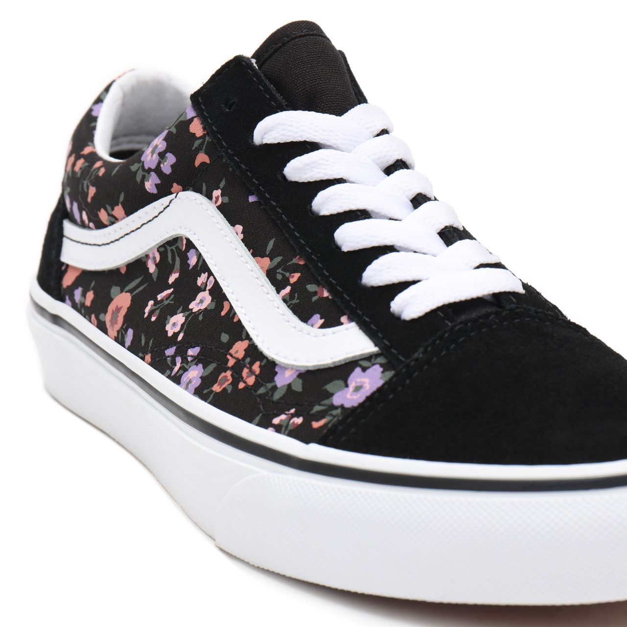 Vans Floral Old Skool Black Classic Womens - (Floral) covered ditsy/true white VN0A38G19HS Shoes