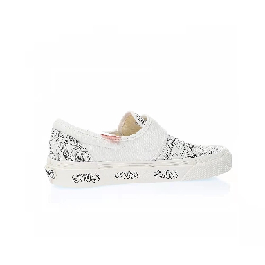 Vans LX x SNS Velcro Slip-on Mens Womens - Marshmallow/Marshmallow VN0A4BV9676-2 Shoes