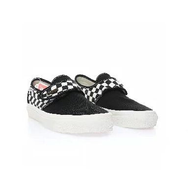 Vans Velcro Slip-On 47 V DX Mens Womens - Og Black/True White VN0A3MVARJO-1 Shoes