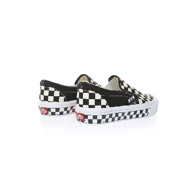 Vans Slip-On Checkerboard Mens Womens - Black/White VN0A5JJ19JA1-1 Shoes