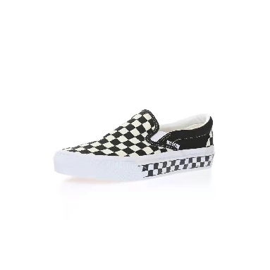 Vans Slip-On Checkerboard Mens Womens - Black/White VN0A5JJ19JA1-1 Shoes