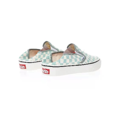 Vans Slip-On Checkerboard Mens Womens - Green/White VN0A5HYQB8O Shoes