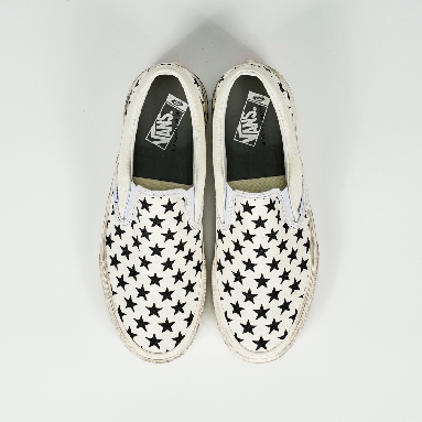 Vans Vault OG Slip-On LX Bianca Chandon Mens Womens - White/Black VN0A3QXYBA2 Shoes