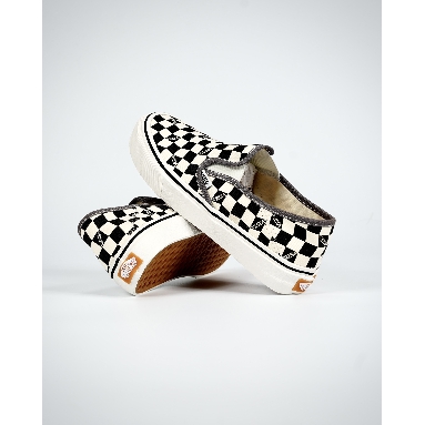 Vans Slip-On VR3 SF Checkerboard Mens Womens - Checkerboard Black/Marshmallow VN0A4BX81KP Shoes