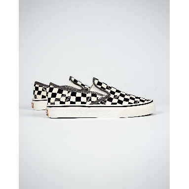 Vans Slip-On VR3 SF Checkerboard Mens Womens - Checkerboard Black/Marshmallow VN0A4BX81KP Shoes