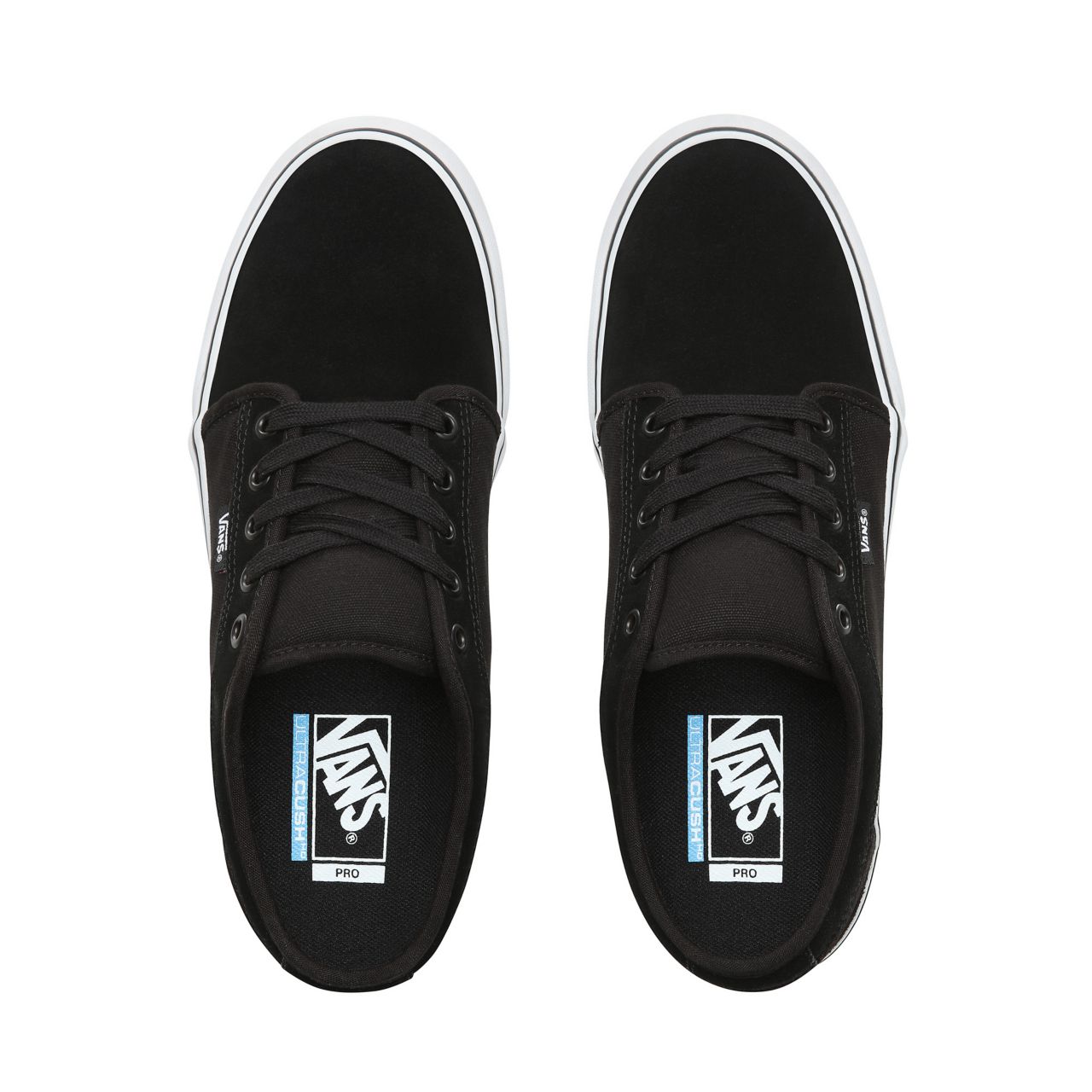 Vans Suede Chukka Low Classic Mens Womens - (Suede) Black/True White VN0A38CGAD3 Shoes