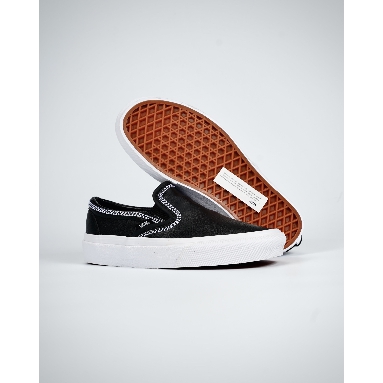 Vans x White Mountaineering Slip-On 98 DX Mens Womens - Black/True White VN0A3JEXBMX Shoes