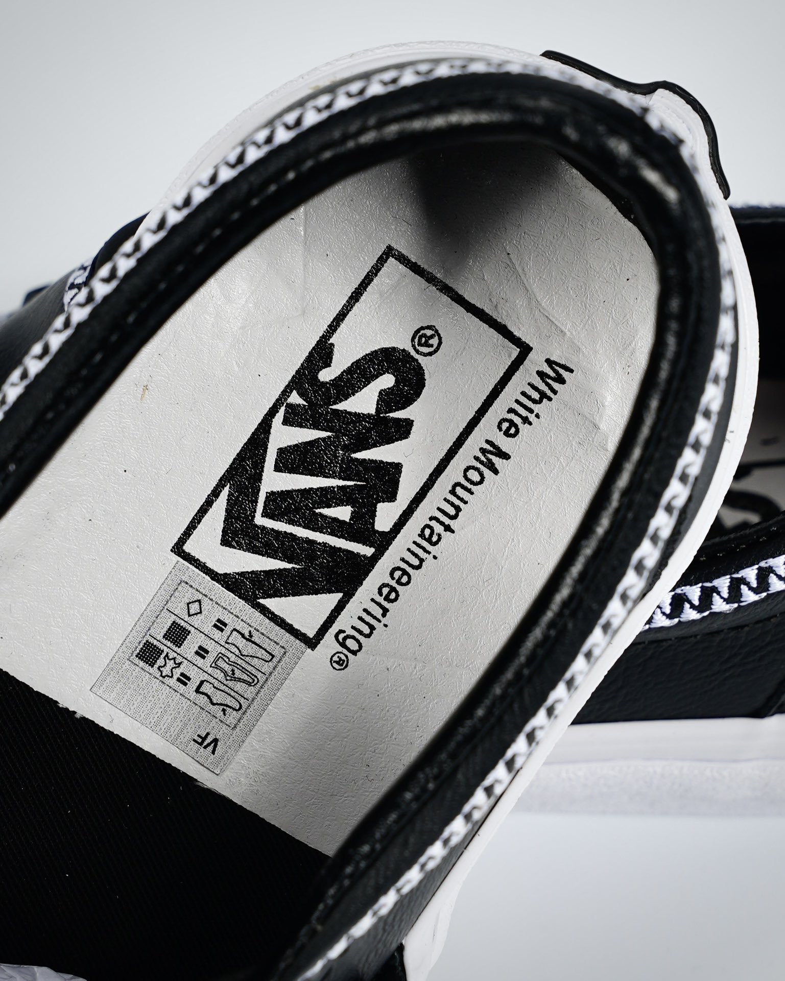 Vans x White Mountaineering Slip-On 98 DX Mens Womens - Black/True White VN0A3JEXBMX Shoes