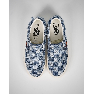 Vans Slip-On Stackform Woven Womens - Denim/Multi VN0A7Q5MB6A-1 Shoes