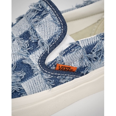 Vans Slip-On Stackform Woven Womens - Denim/Multi VN0A7Q5MB6A-1 Shoes