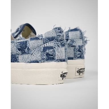 Vans Slip-On Stackform Woven Womens - Denim/Multi VN0A7Q5MB6A-1 Shoes