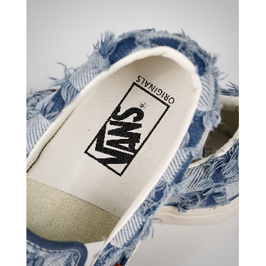 Vans Slip-On Stackform Woven Womens - Denim/Multi VN0A7Q5MB6A-1 Shoes