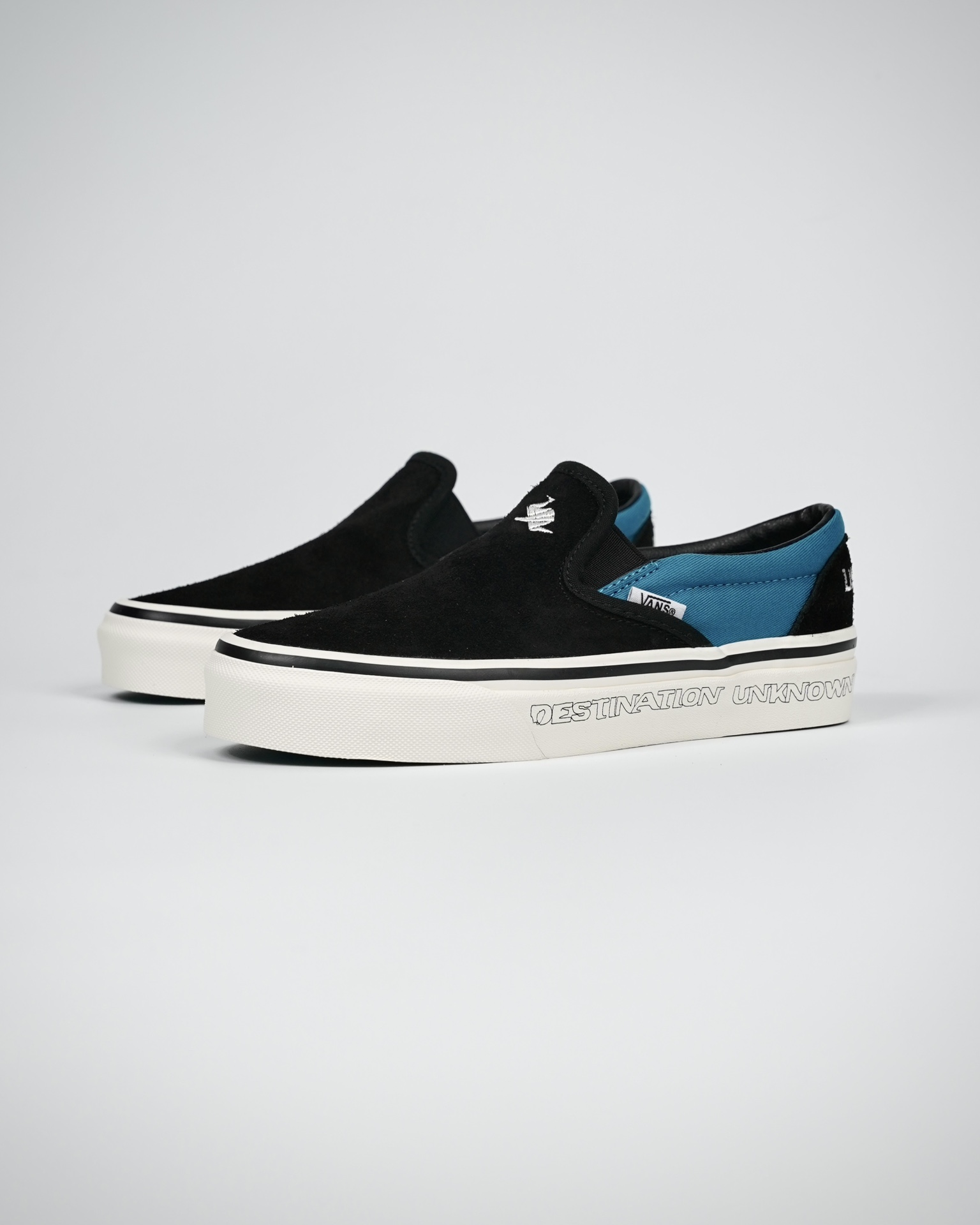 Vans x Liberaiders Slip-On 98 DX Mens Womens - Black/Blue/White VN0A3JEX7MN Shoes