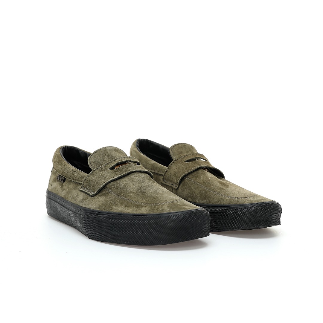 Vans Skate Style 53 x Beatrice Domond Mens Womens - Dark Olive/Black VN0A5HELDOL Shoes