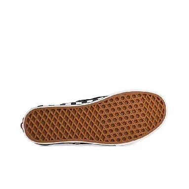 Vans Slip-On Sidewall Checkerboard Mens Womens - Black/White VN0A38F7RA9 Shoes